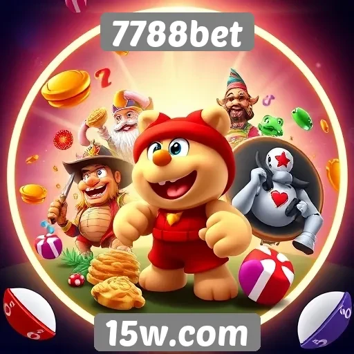 Variedade de jogos disponíveis na plataforma 7788bet